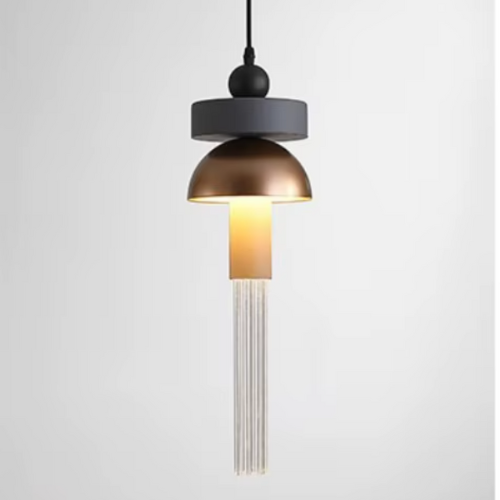 Suspension led en forme de macaron sobre 