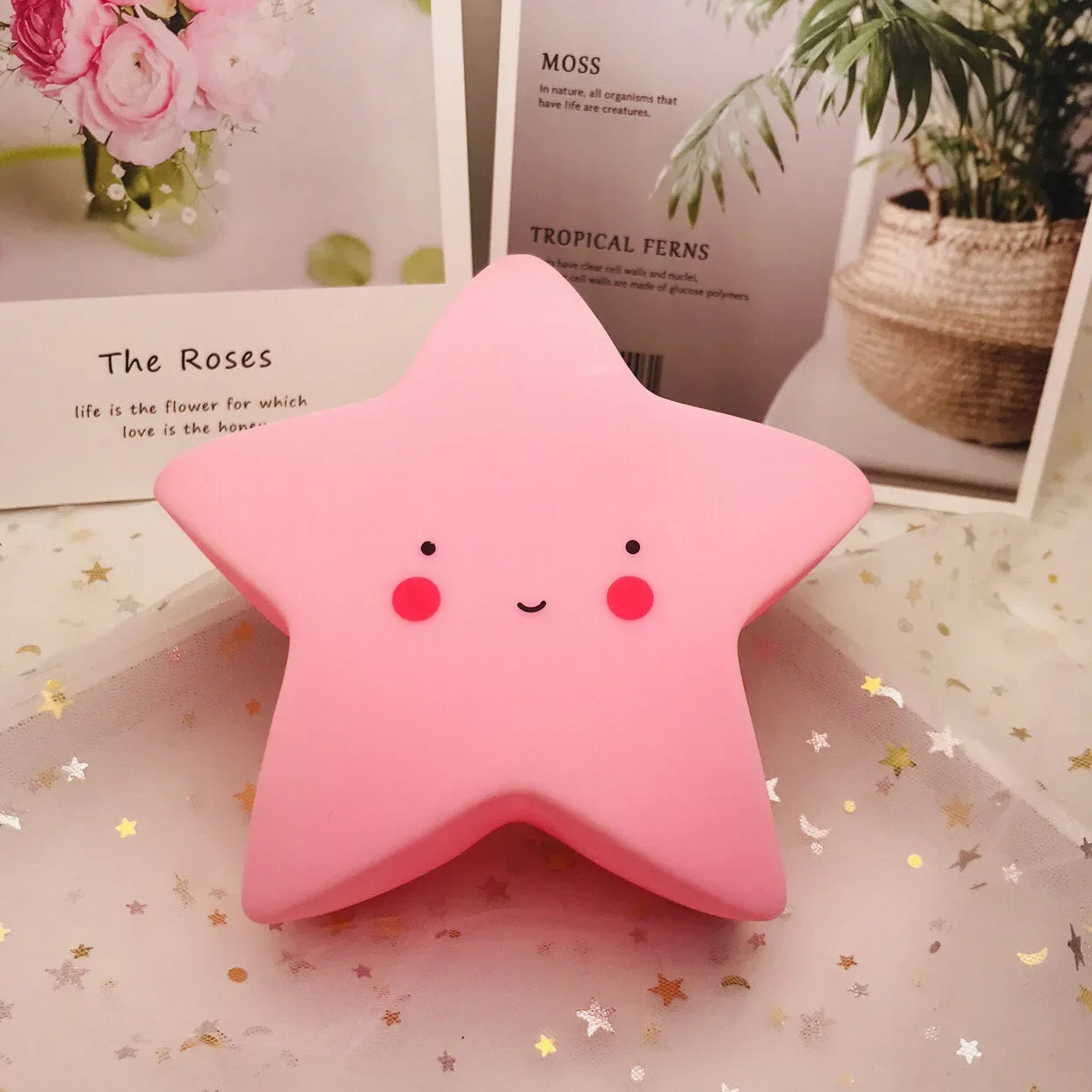 Veilleuse LED étoile pour bébé éteinte 