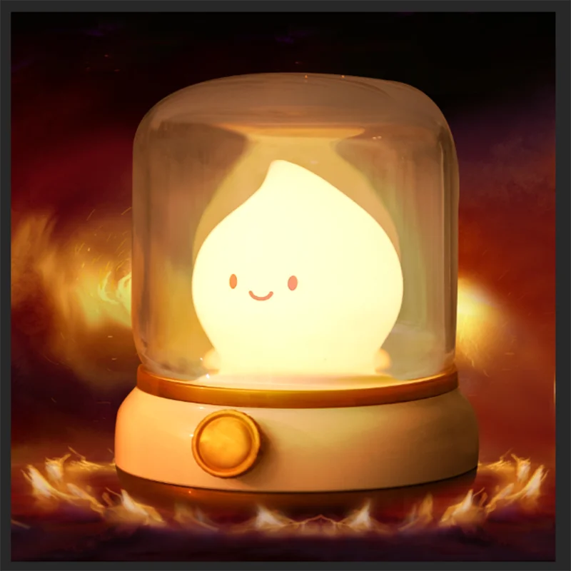 Veilleuse flamme pour bébé 