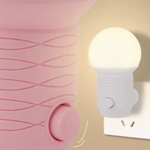 Veilleuse prise pour bébé avec bouton d'allumage 
