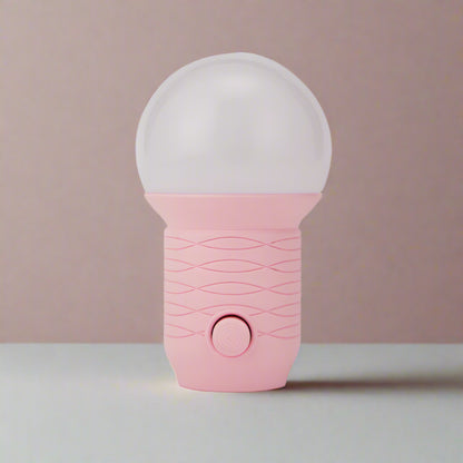 Veilleuse prise pour bébé petit champignon rose 