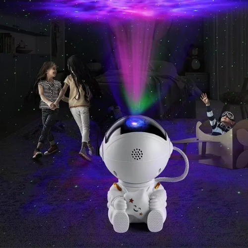 Veilleuse projecteur astronaute et des filles qui danse