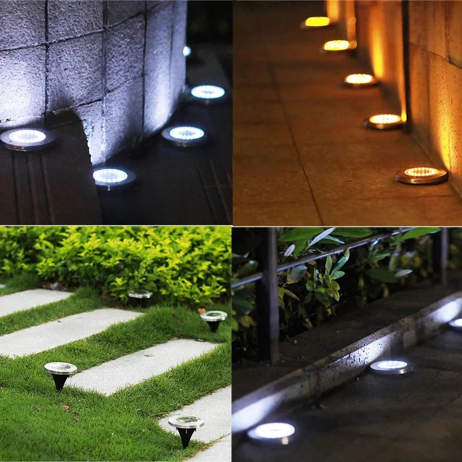 lampe solaire exterieur LED étanche résiste aux conditions extérieures 