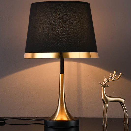 Lampe de chevet moderne sculpture gazelle  