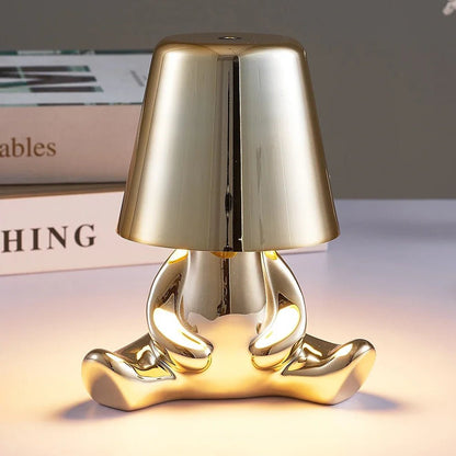 lampe de chevet MR GOLD assis 