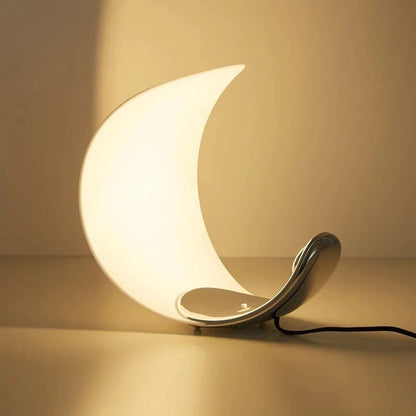 Lampe de chevet nordique lune lumière chaude 