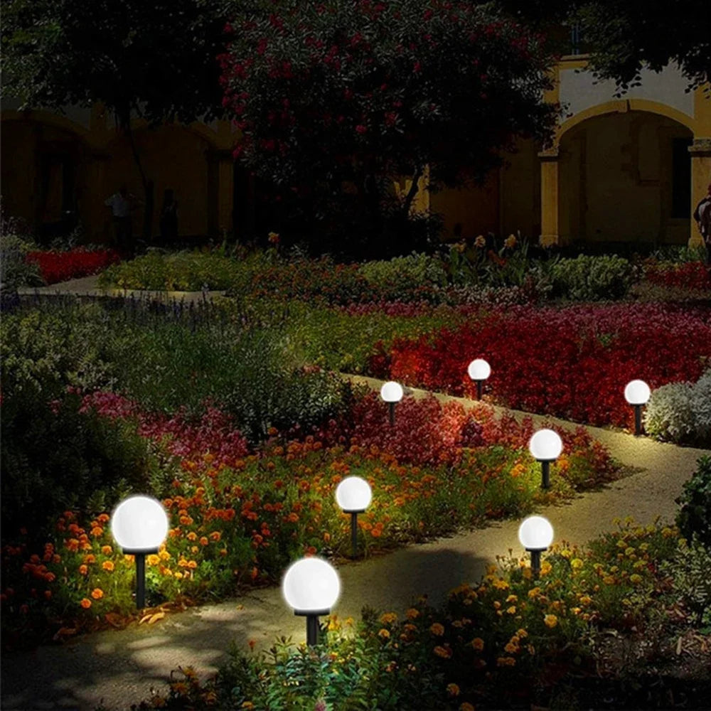 Lampe extérieur - BOULE allé de jardin 