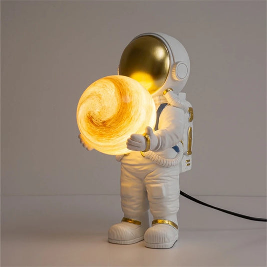 Veilleuse Astronaute LED éclairage blanc chaud 